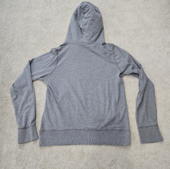 HOLLISTER Women's Long Sleeve Gray Hoodie Size Medium - Picture 6 of 7